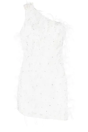 Retrofete Asymmetrische jurk