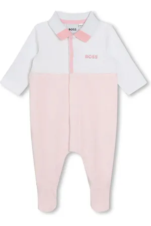 HUGO BOSS Fluwelen pyjama met geborduurd logo