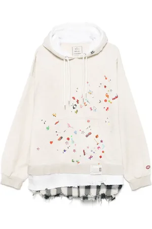 Maison Mihara Yasuhiro Gelaagde hoodie