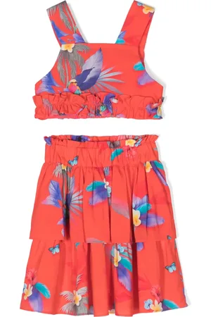 Lapin House Twee rokjes met bloemenprint