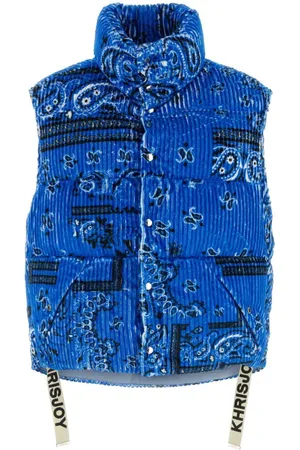Khrisjoy Gilet met paisley