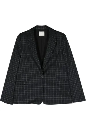 FORTE FORTE Blazer met enkele rij knopen