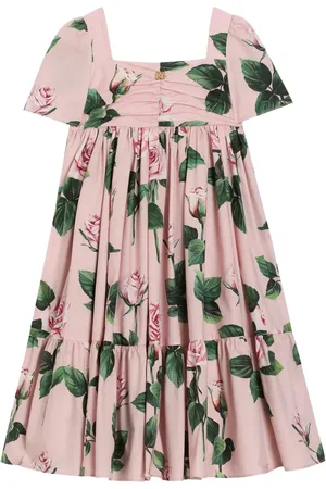 Dolce & Gabbana Jurk met rozenprint