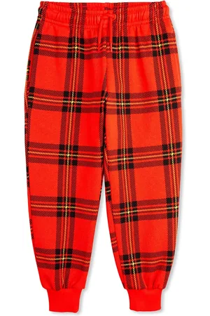 Mini Rodini Geruite joggingbroek