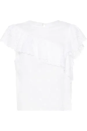 Marant Etoile Sorani broderie anglaise blouse