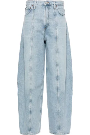 AGOLDE Jeans met verticale zoom