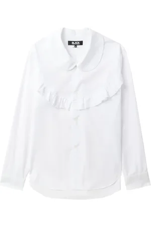 Comme des Garçons Shirt met ruches afwerking
