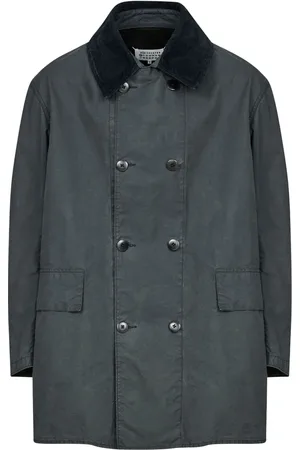 Maison Margiela Katoenen jack met dubbele rij knopen