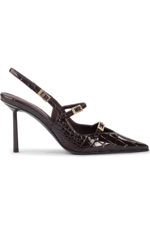 LE SILLA Morgana leren laarzen 80mm