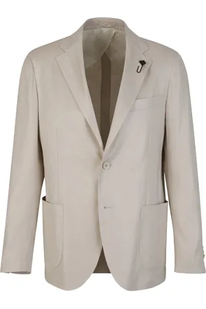 LARDINI Blazer met enkele rij knopen