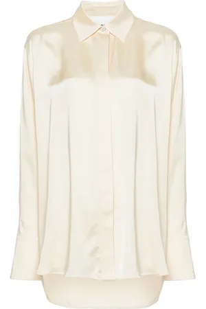 Jil Sander Blouse met puntige kraag