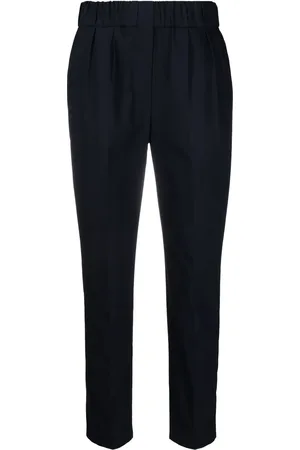 Brunello Cucinelli Pantalon met elastische taille