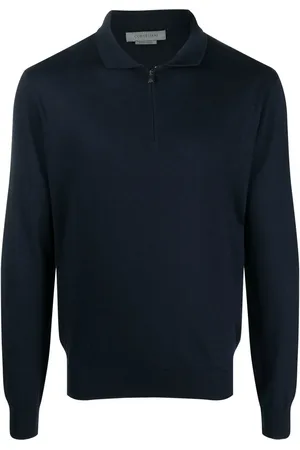 corneliani Sweater met halve rits