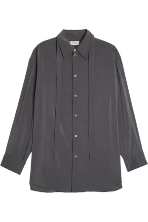 LEMAIRE Blouse met gestrikte hals