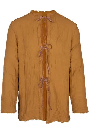 Caravana Blouse met striksluiting