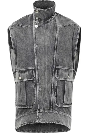 J.W.Anderson Denim gilet met hoge hals