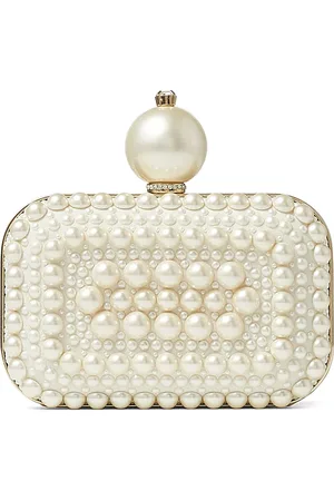 Jimmy Choo Cloud clutch verfraaid met parel