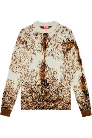 Diesel Geborstelde pullover