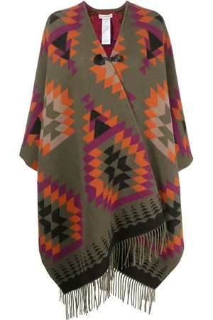 Woolrich Cape met franje