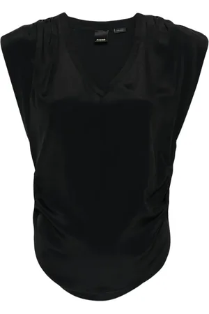Pinko Gesmockte top
