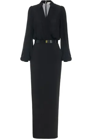 Elisabetta Franchi Crêpe maxi