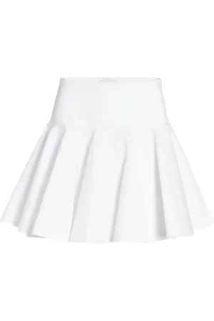 Giambattista Valli Popeline flared mini