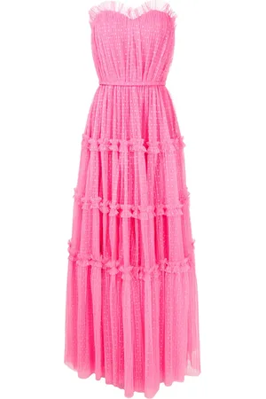 Lethicia Bronstein Bustier jurk met stippen