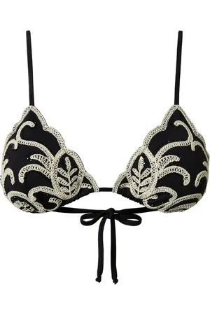 Twin-Set Bikinitop met borduurwerk