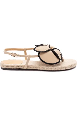 Castaner Sandalen met bloemenapplicatie