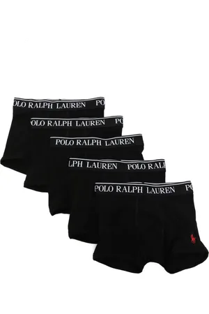 Ralph Lauren Vijf boxershorts met logoband
