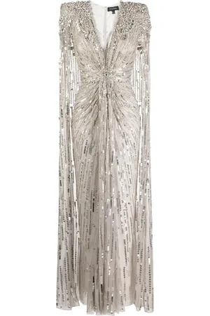 Jenny Packham Avondjurk met pailletten