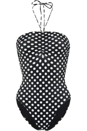 Saint Laurent Badpak met stippen