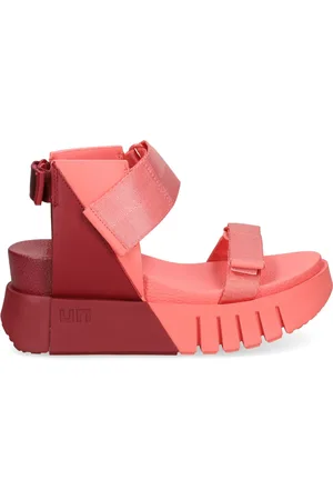 united nude Delta Run sandalen met plateauzool