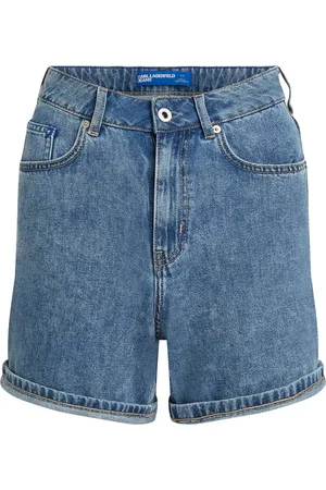 Karl Lagerfeld High waist denim shorts