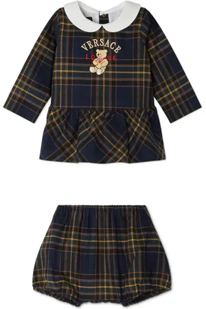 VERSACE Love Teddy jurken set met tartan ruit