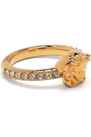VERSACE La Medusa ring verfraaid met kristallen