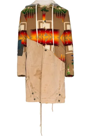 GREG LAUREN Jas met capuchon