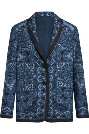 Etro Omkeerbare blazer met print