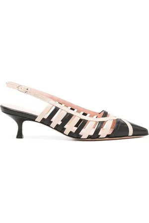 ANNA F. Pema leren pumps