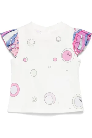PUCCI Junior Fontane top met print