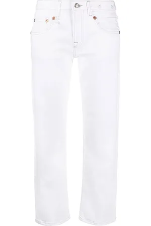 R13 Gerafelde jeans