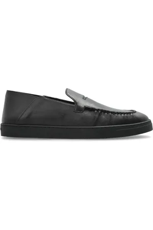 Giorgio Armani Leren penny loafers
