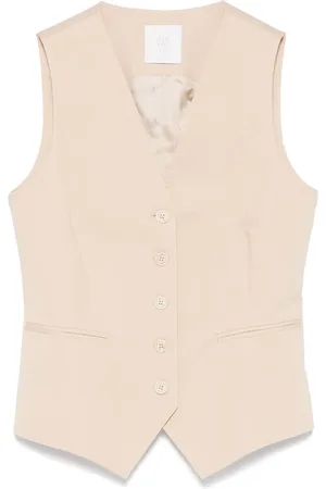 ELEVENTY Gabardine gilet