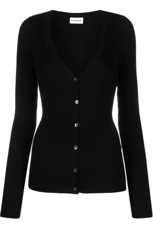 P.A.R.O.S.H. Geribbeld vest met V
