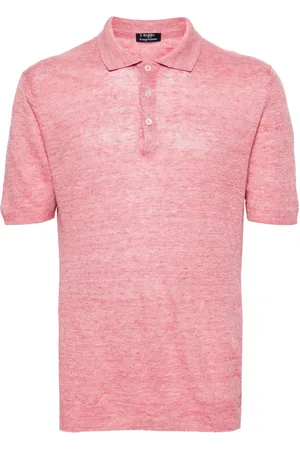 BARBA Linnen poloshirt