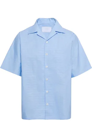 Prada Overhemd met jacquard logo