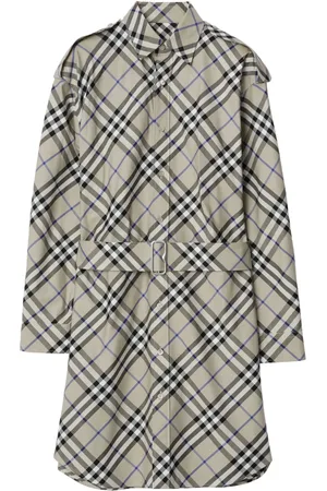 Burberry Vintage check katoenen blousejurk