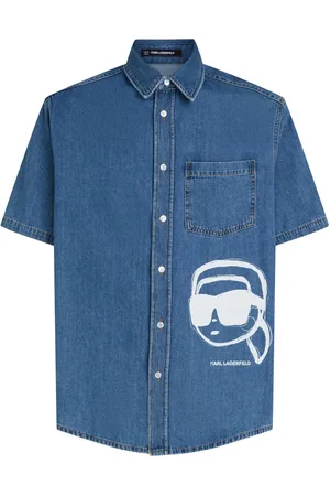 Karl Lagerfeld Ikon 2.0 denim overhemd