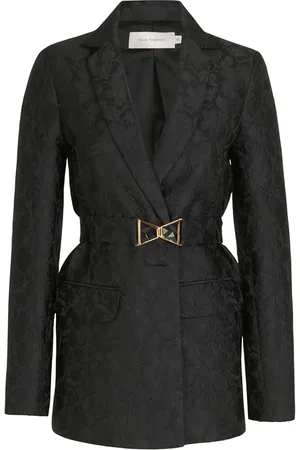 Silvia Tcherassi Cuneo blazer met bloemenjacquard