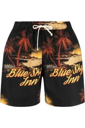 BLUE SKY INN Zwembroek met grafische print